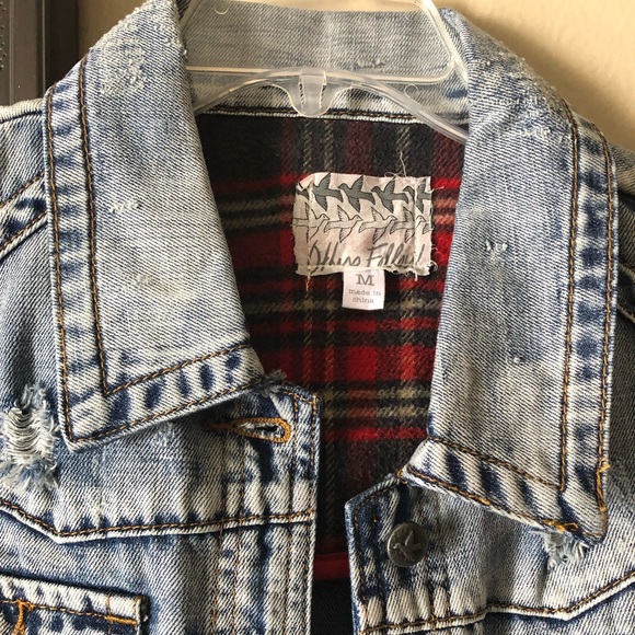 Distressed Jean Jacket - Picture 4 of 4